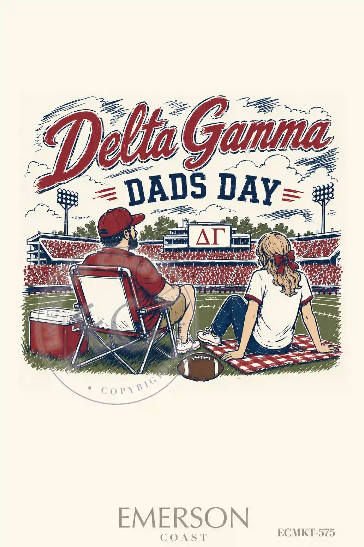 Delta Gamma Dads Day T-Shirt