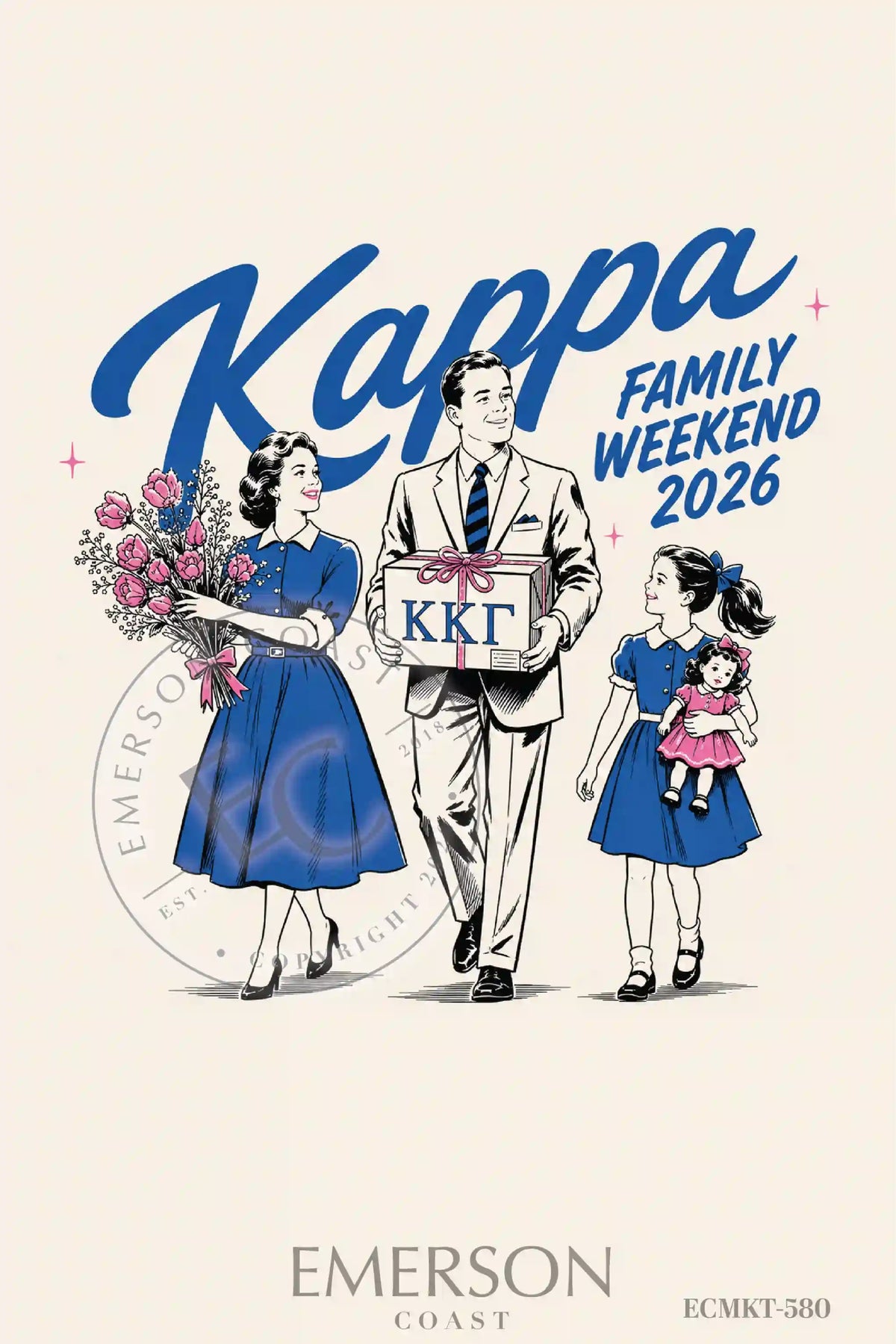 Kappa Kappa Gamma Family Weekend T-Shirt