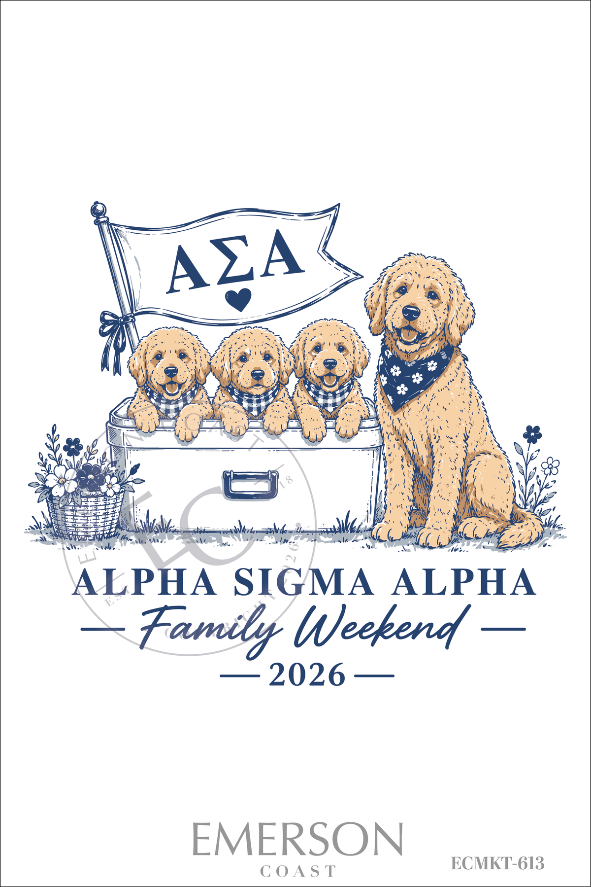 Alpha Sigma Alpha Family Weekend T-Shirt