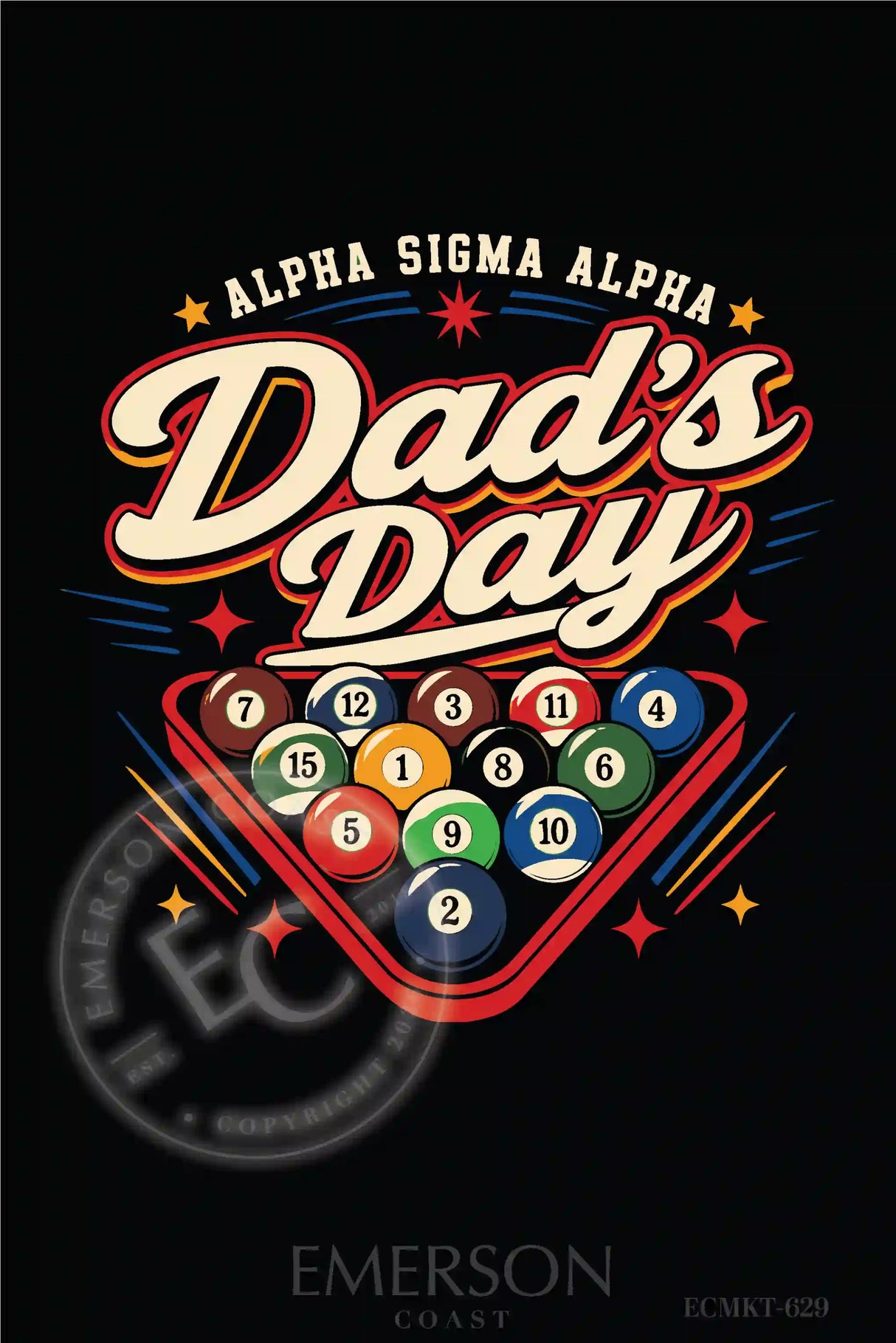Alpha Sigma Alpha Dads Day T-Shirt