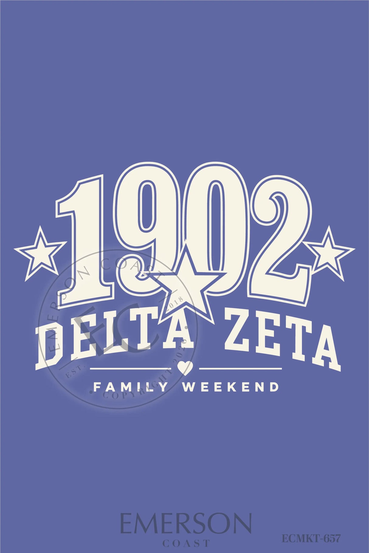 Delta Zeta Family Weekend T-Shirt