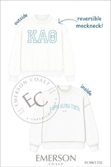 Kappa Alpha Theta PR Reversible Mockneck