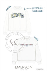Kappa Kappa Gamma PR Reversible Mockneck