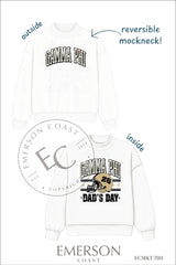 Gamma Phi Beta Dad's Day Reversible Mockneck