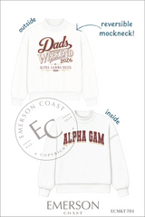 Alpha Gamma Delta Parents Weekend Mockneck
