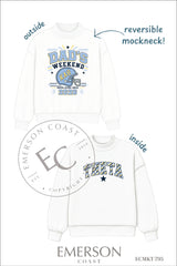 Kappa Alpha Theta Dad's Weekend Reversible Mockneck