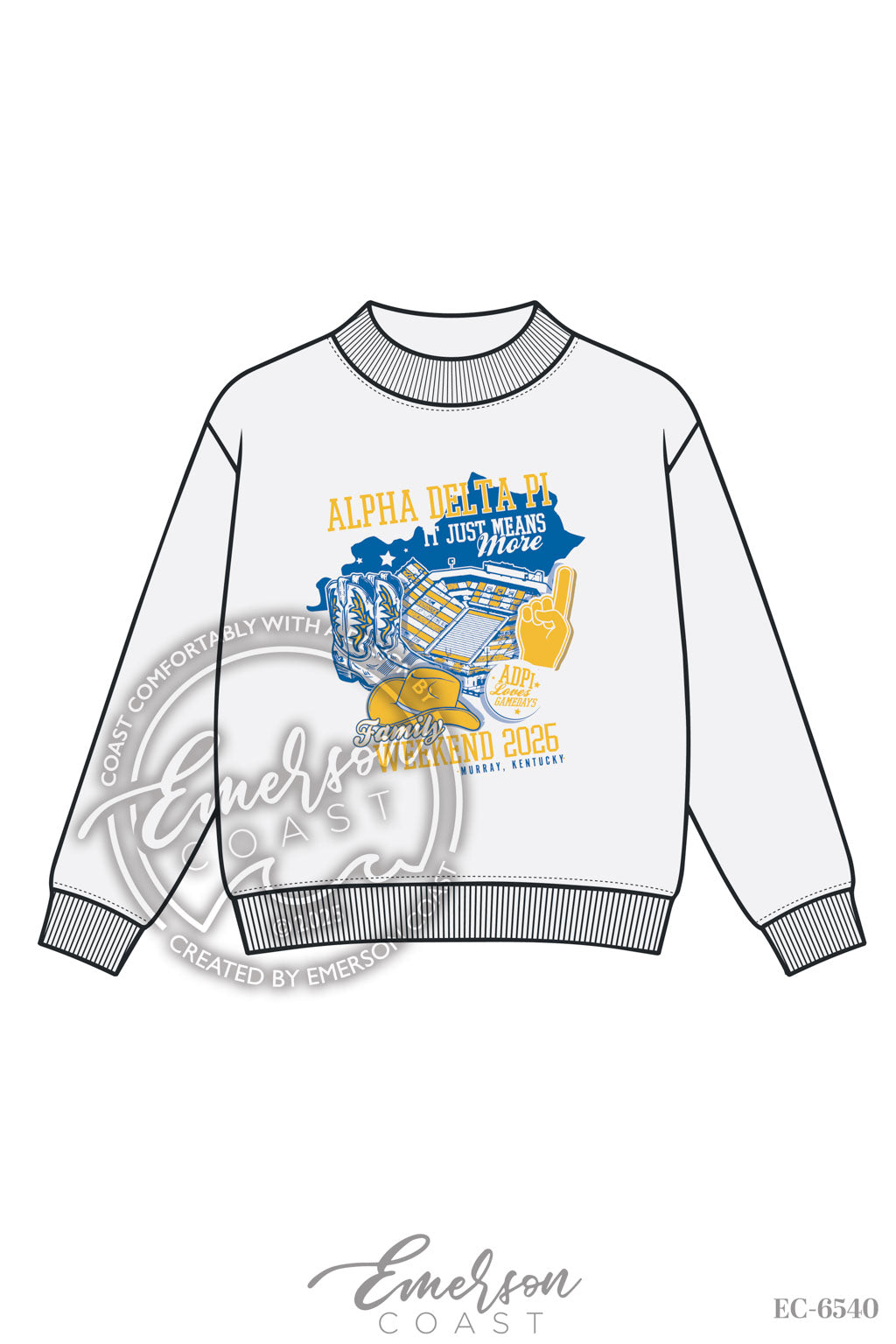 Alpha Delta Pi Fun & Sporty Family Weekend Mockneck