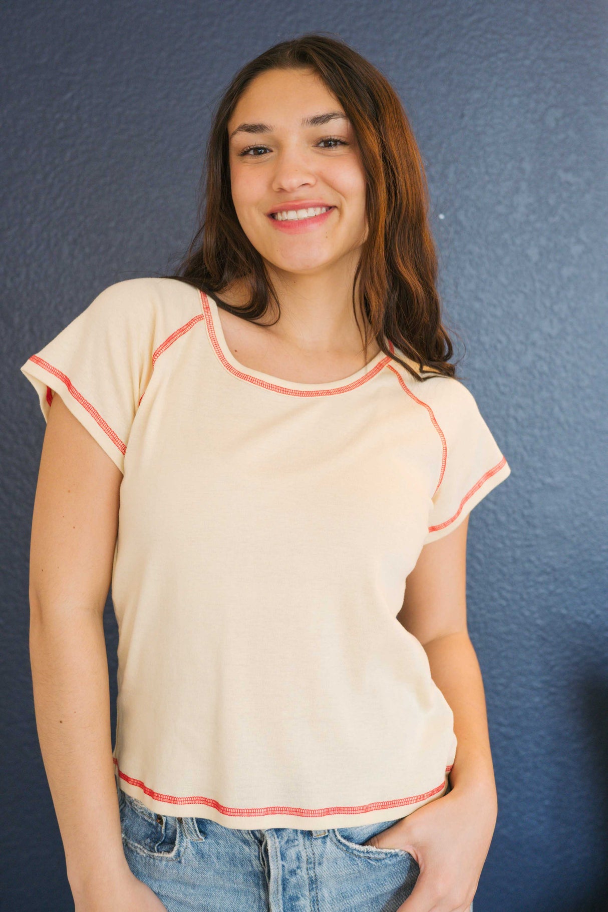 Emerson Coast Double Stitch Baby Tee