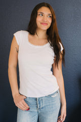 Emerson Coast Lace Baby Tee