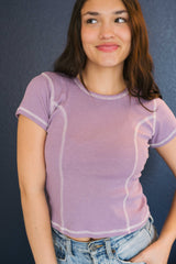 Emerson Coast Sculpt Baby Tee