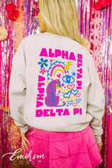 Alpha Delta Pi Graphic Art Pullover