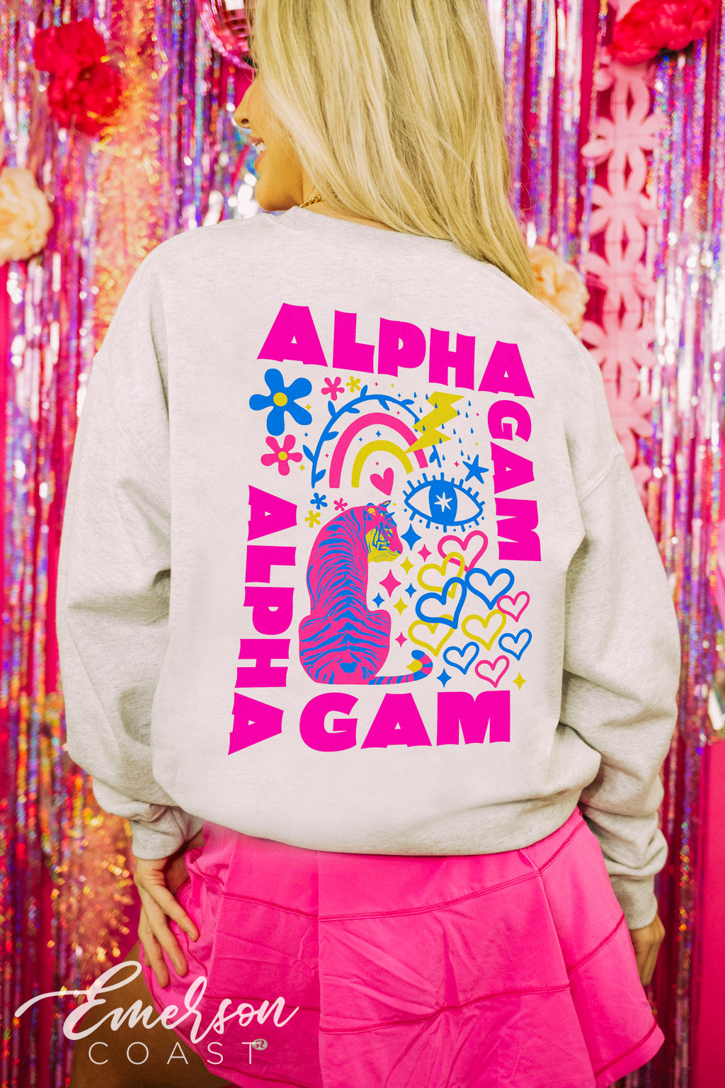 Alpha Gamma Delta Graphic Art Pullover