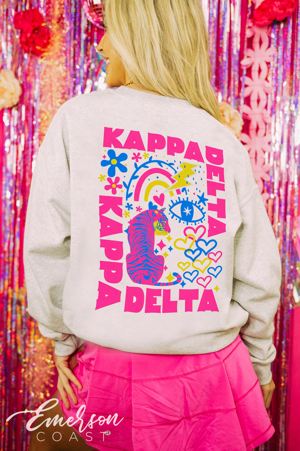 Kappa Delta Graphic Art Pullover