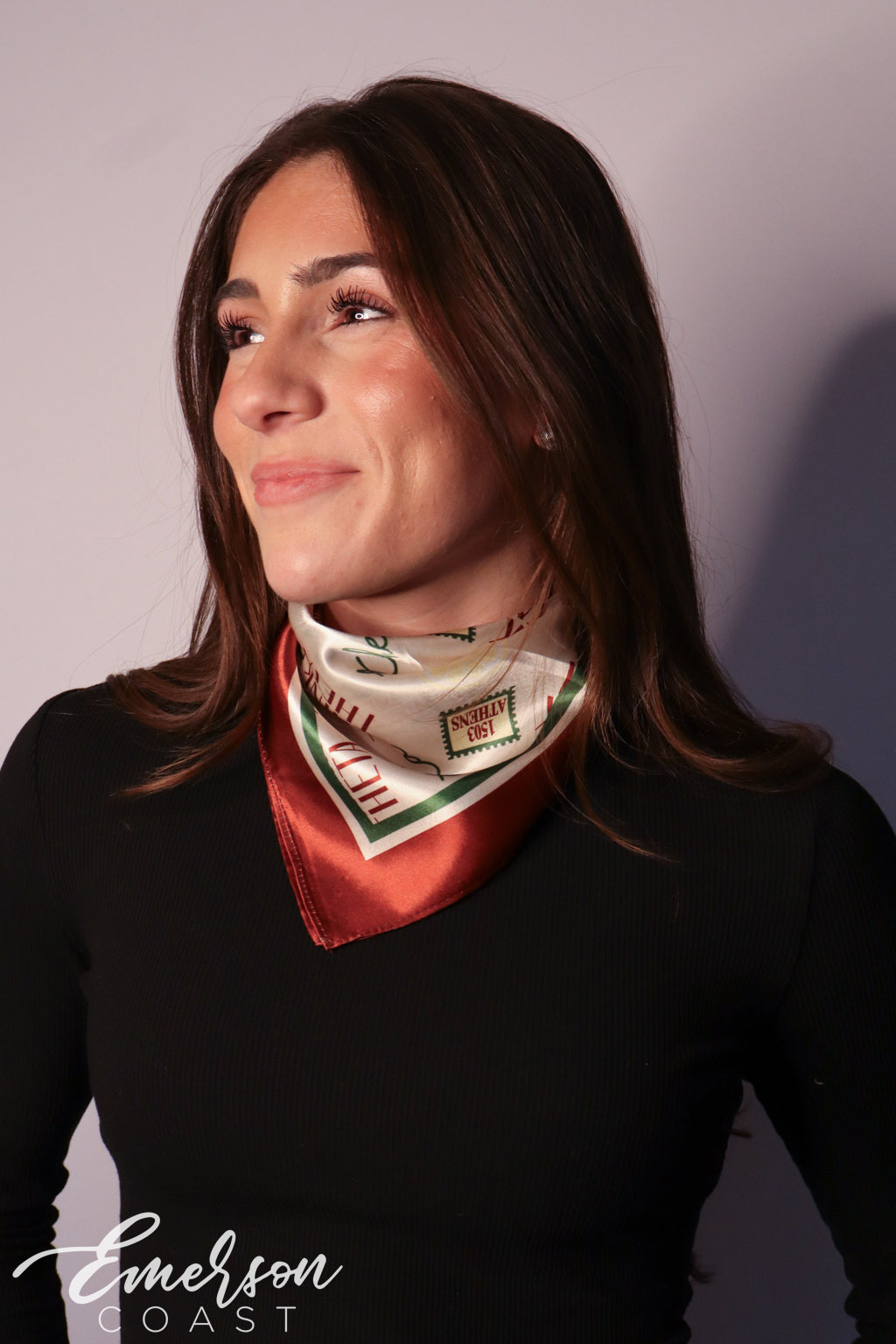 Sorority Bid Day Hair Scarf/Ascot