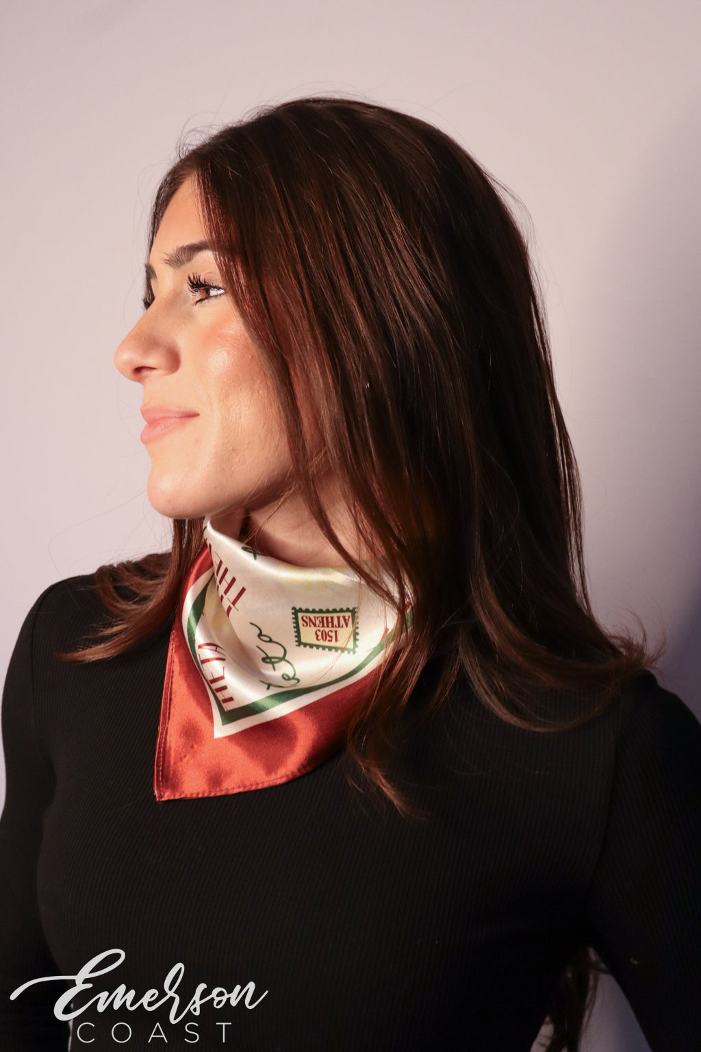 Sorority Bid Day Hair Scarf/Ascot