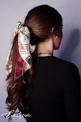 Sorority Bid Day Hair Scarf/Ascot