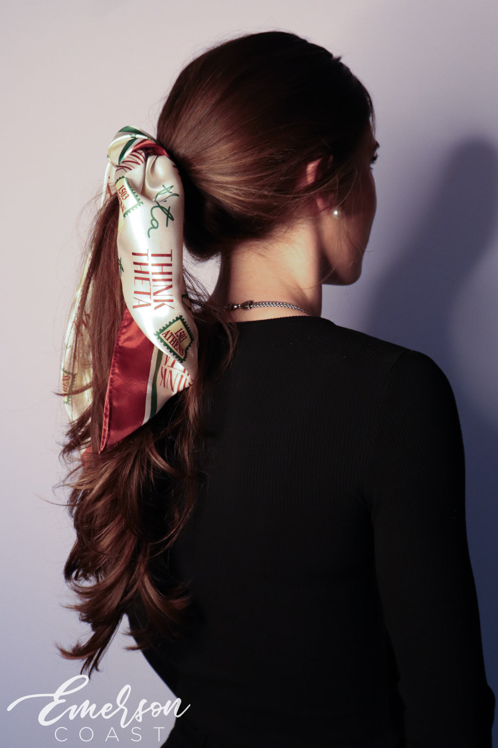 Sorority Bid Day Hair Scarf/Ascot