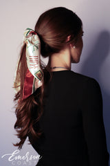 Sorority Bid Day Hair Scarf/Ascot