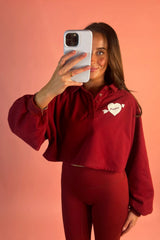 Kappa Heartbreaker Cropped Pullover