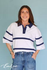Emerson Coast Colorblock Rugby Tee