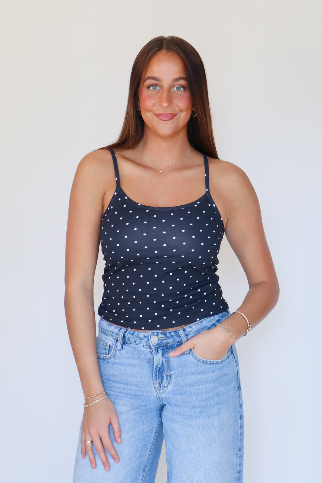 Emerson Coast Signature Polka Dot Tank