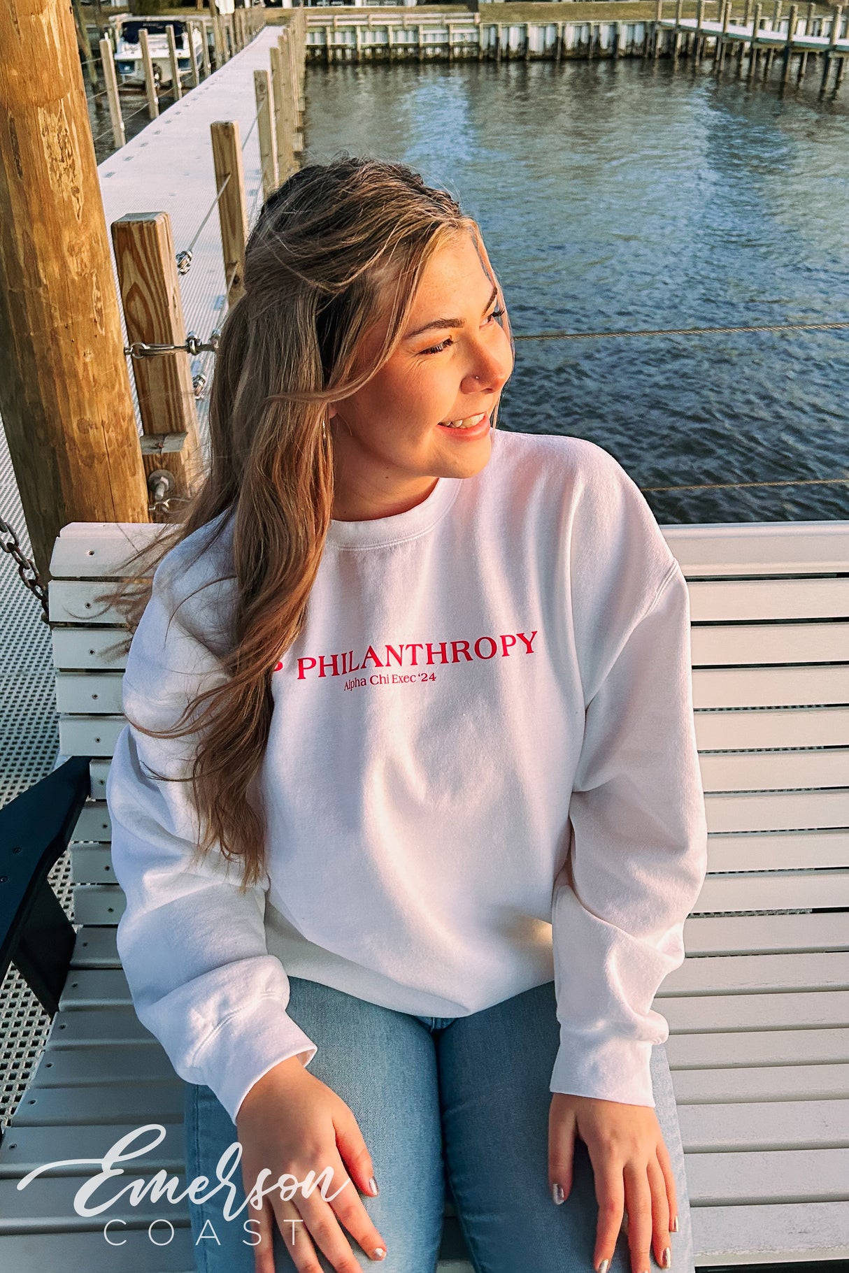 Alpha Chi Omega Exec Team Sweatshirts