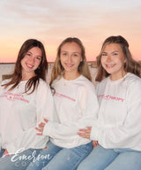 Alpha Chi Omega Exec Team Sweatshirts