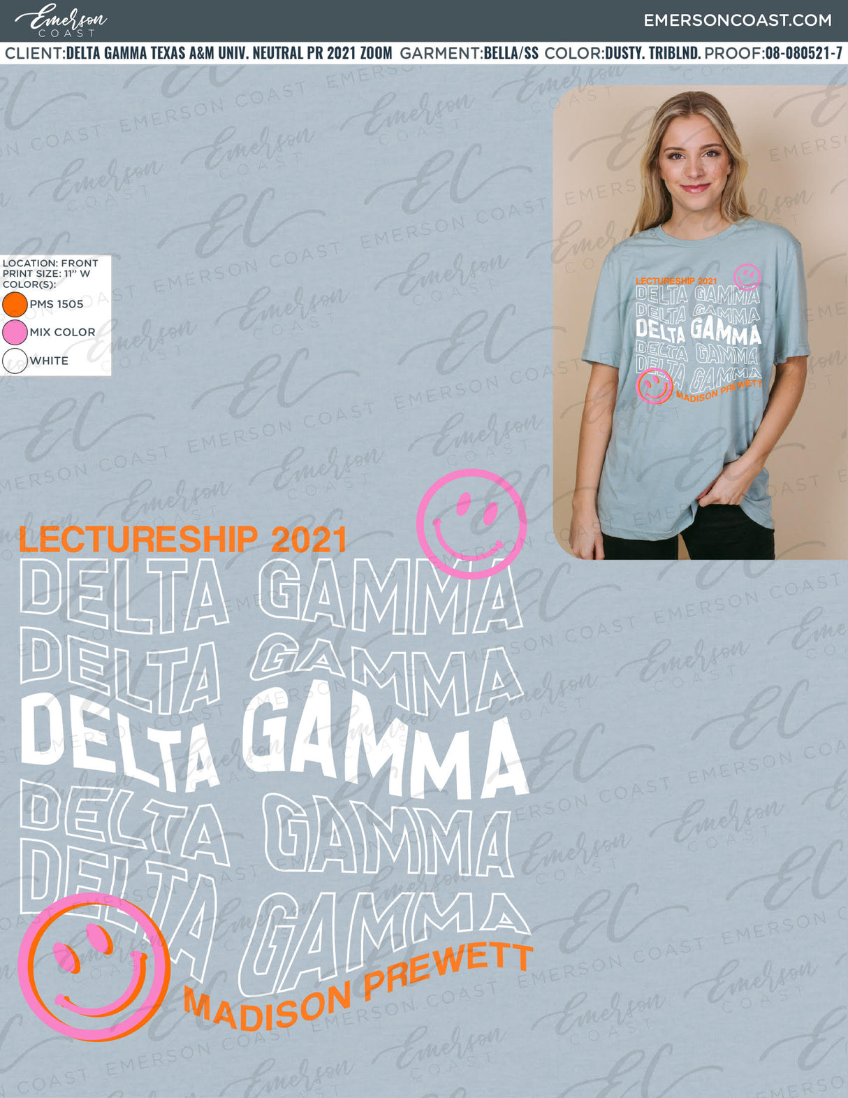 Delta Gamma Lectureship Tee