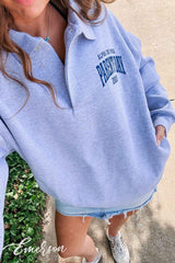 Alpha Chi Omega Parents Weekend Henley Sweatshirt