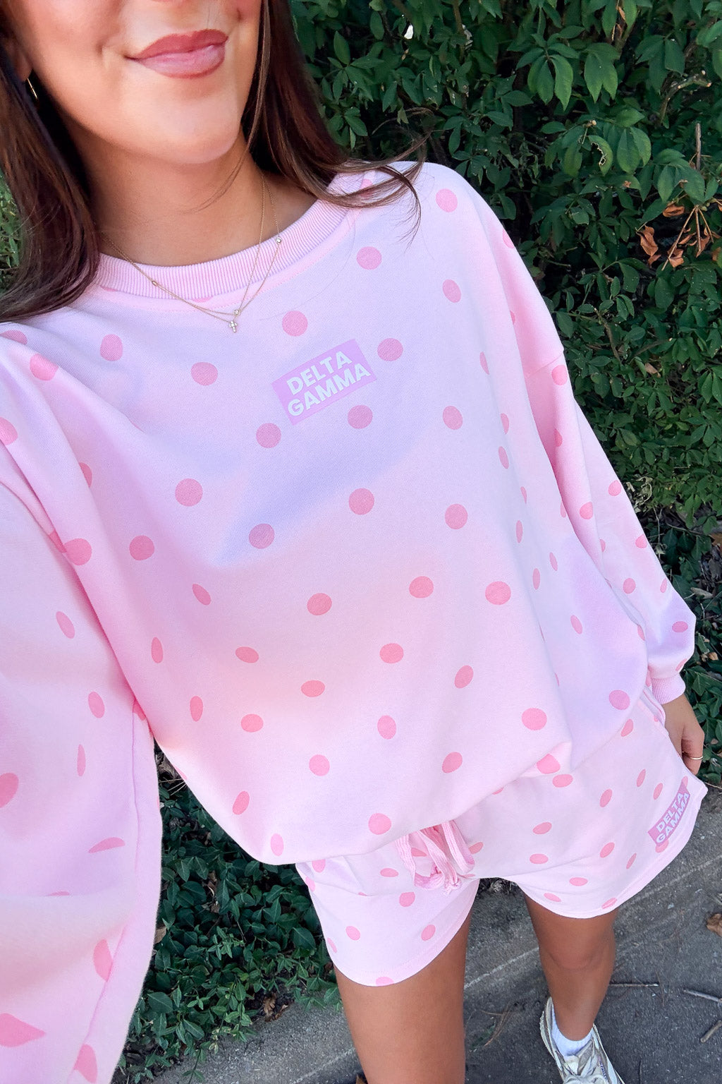 Emerson Coast Pink Polka Dot Set