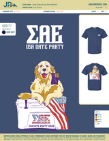 JP-397 REP Sigma Alpha Epsilon Troy University Flag 2026 DF