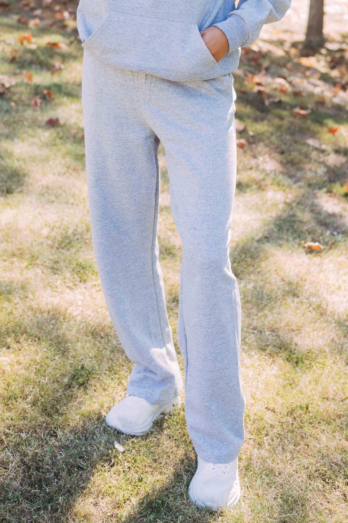 Jerzees NuBlend Open-Bottom Sweatpants with Pockets