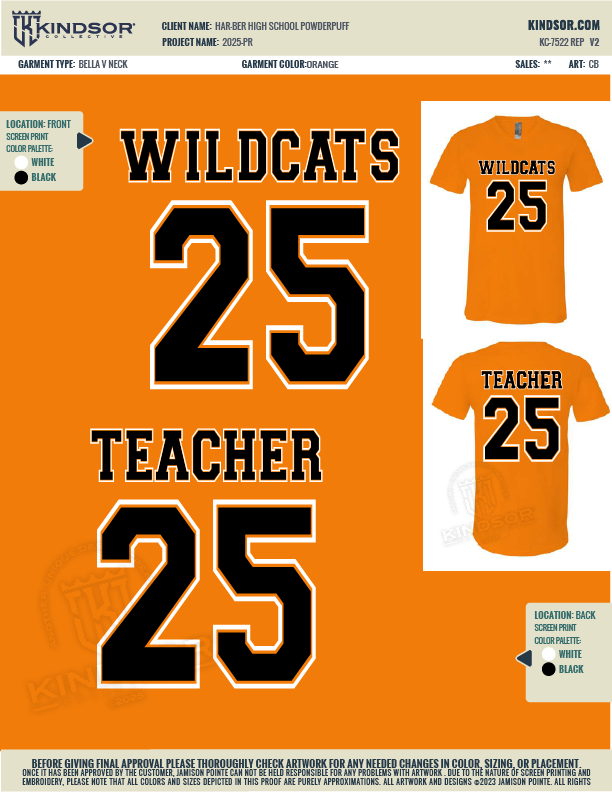 KC-7522 REP Har-Ber High School Powderpuff 2025-PR