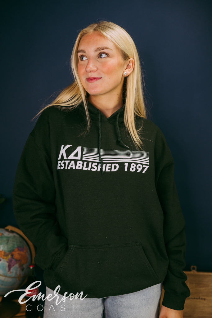 Kappa Delta Established Lines Hoodie