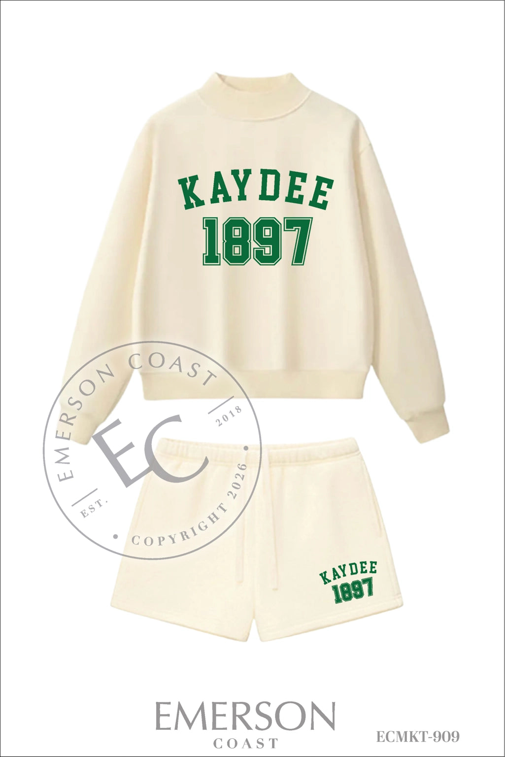 Kappa Delta Green PR Varsity Set