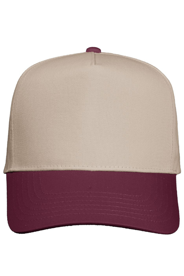 Khaki/Maroon