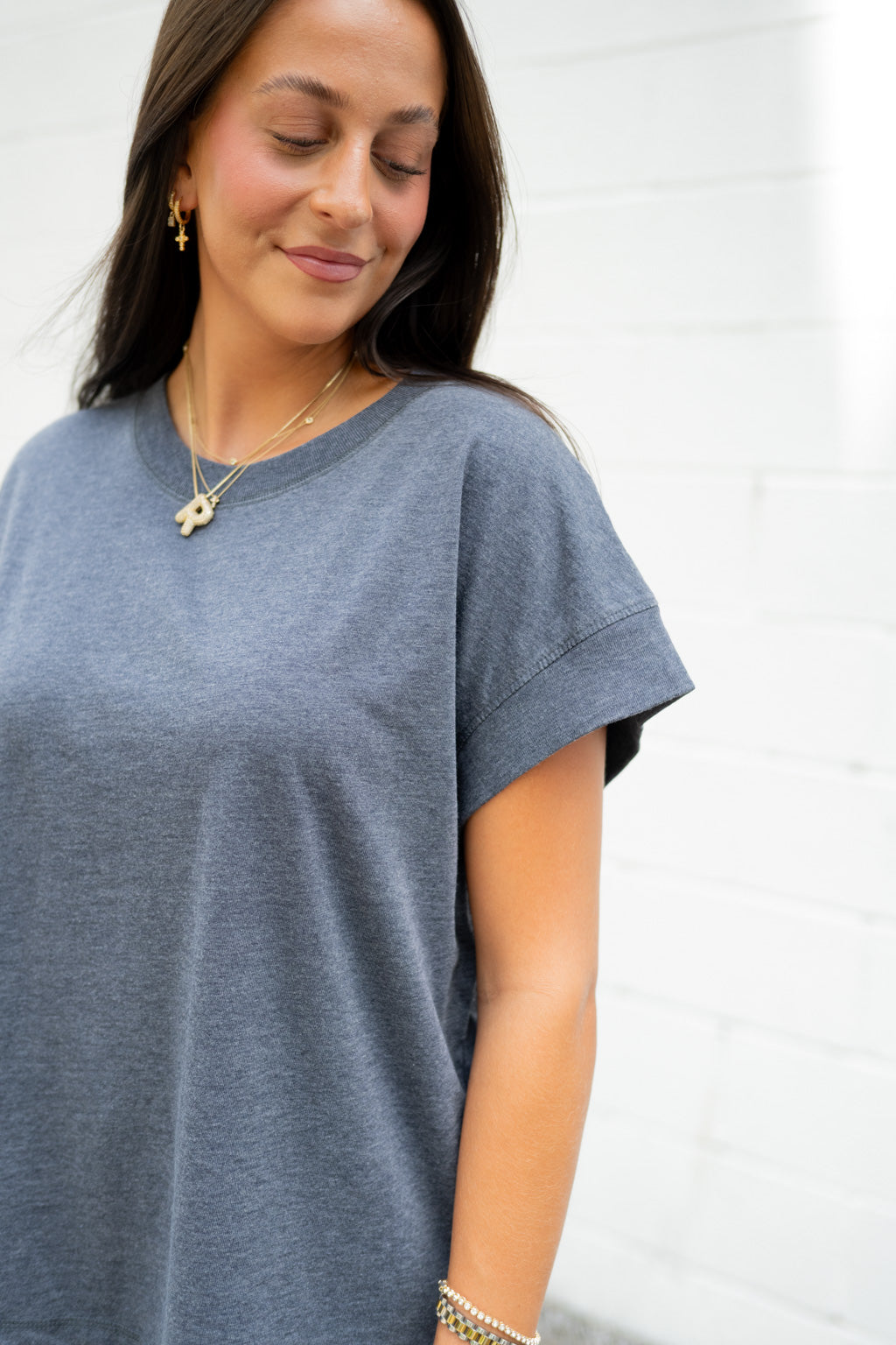 LAT Women's Relaxed Vintage Wash Tee