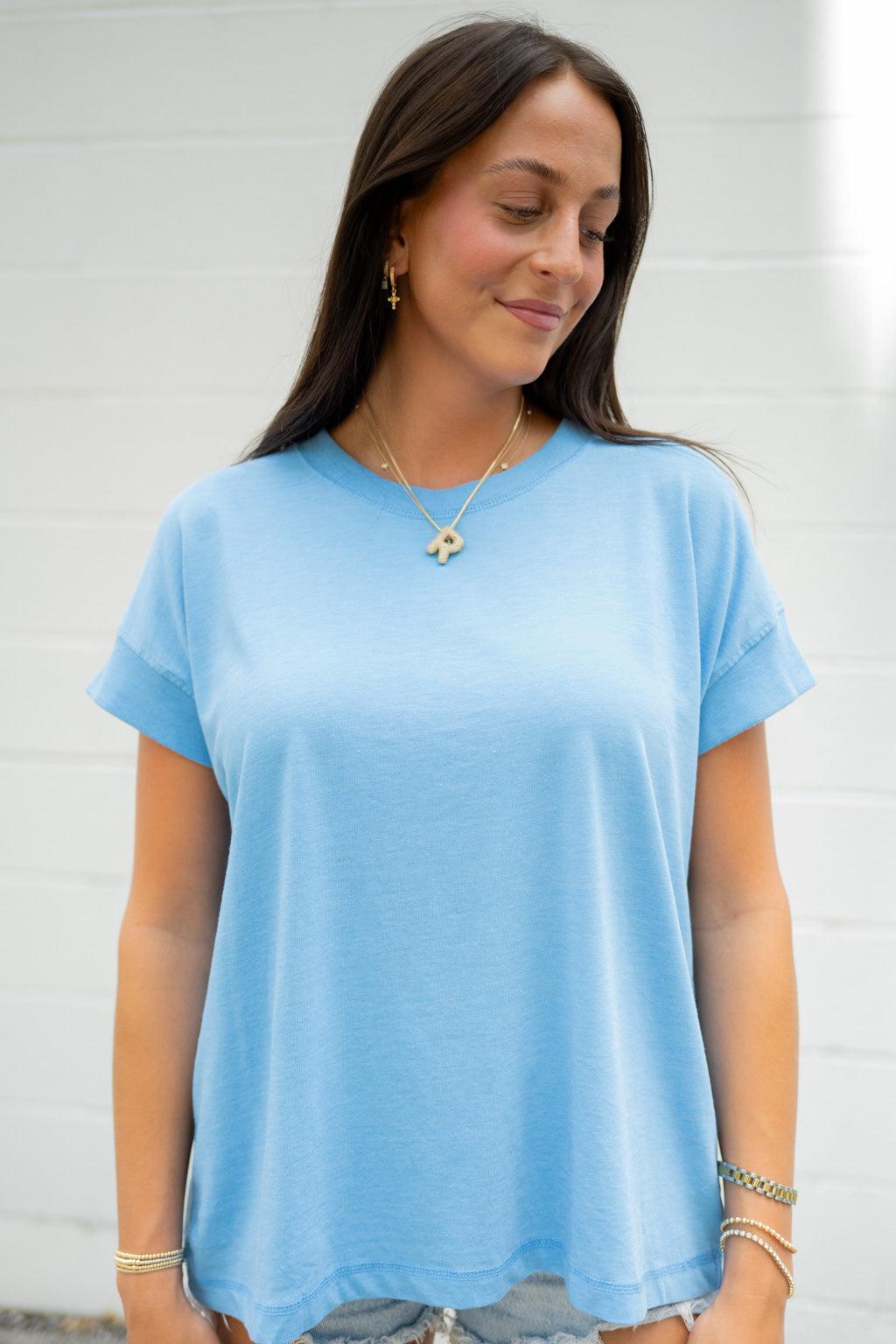 LAT Women's Relaxed Vintage Wash Tee