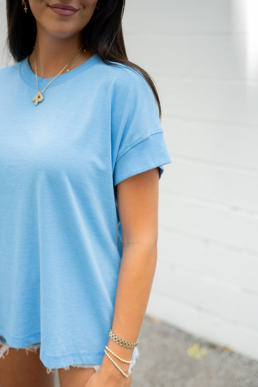 LAT Women's Relaxed Vintage Wash Tee