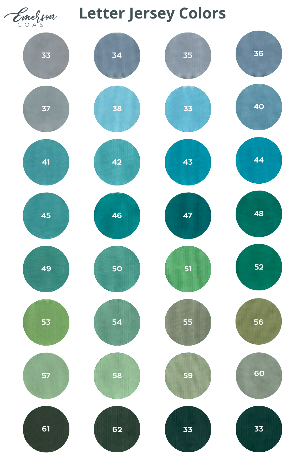 Emerson Coast Signature Gingham Applique Letter Jersey