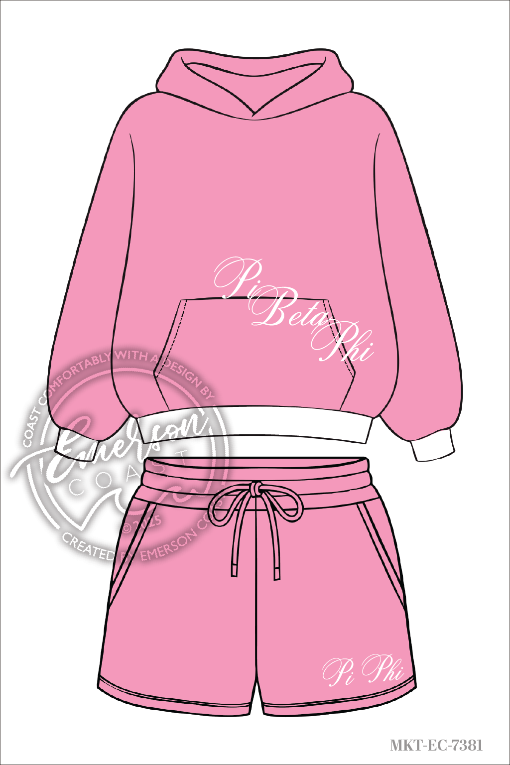 Pi Phi Bubblegum Script Set