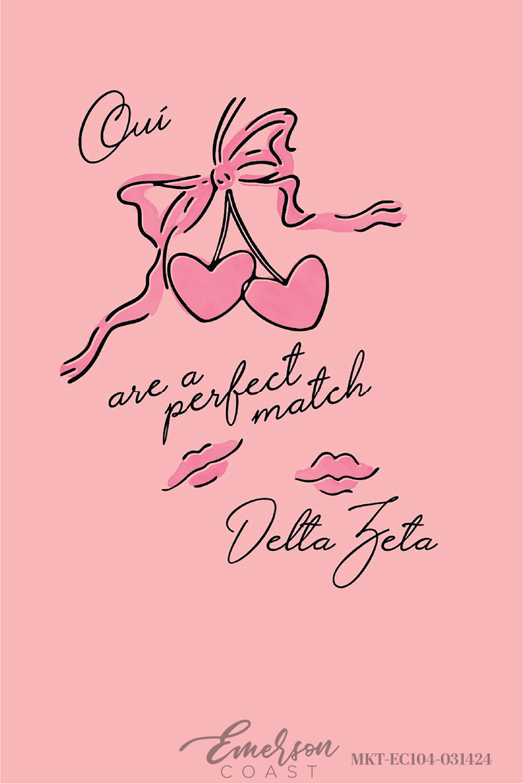 Delta Zeta Perfect Match T-Shirt