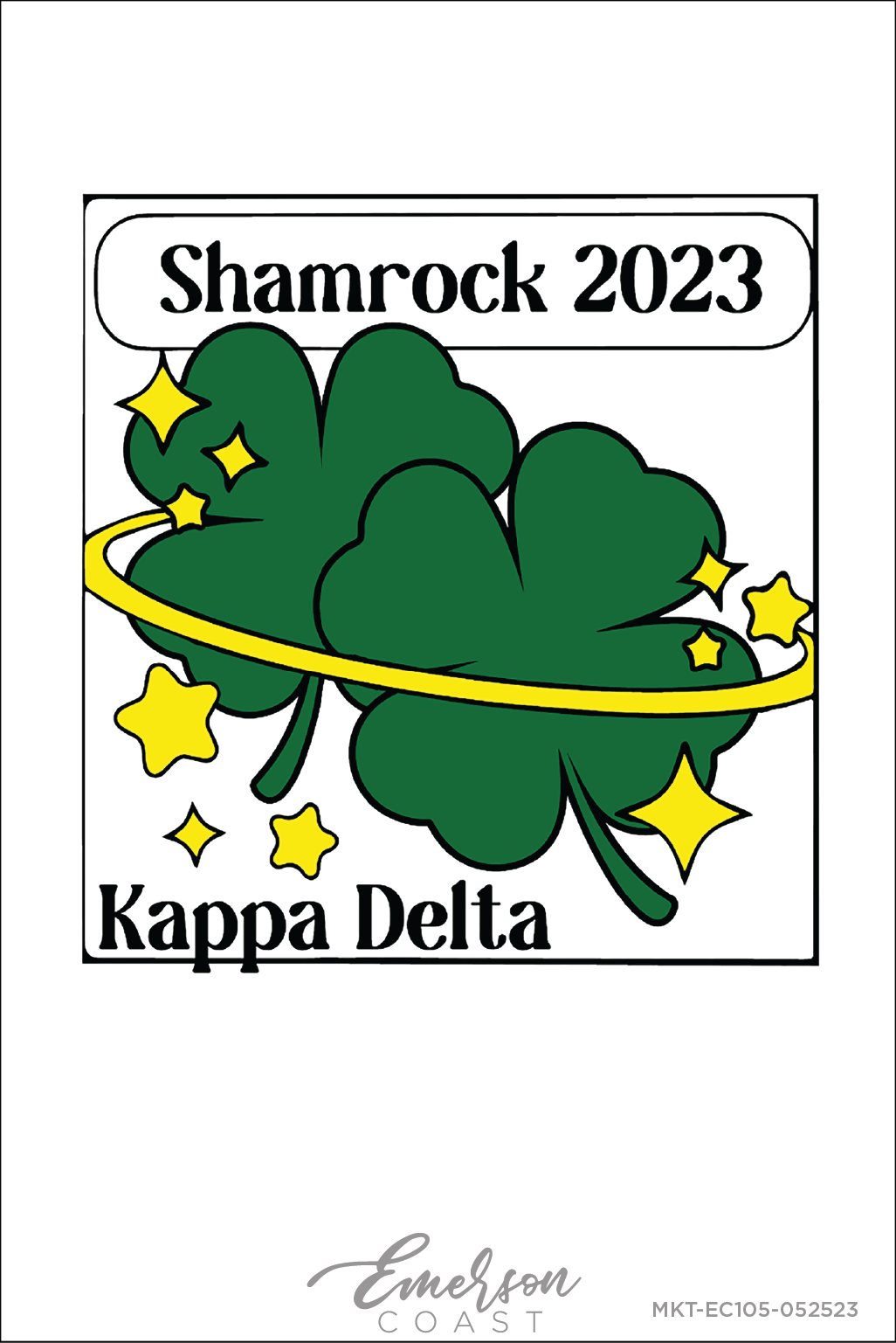 Kappa Delta Shamrock Philanthropy Tee