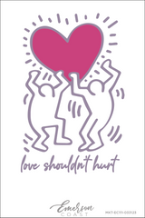 Alpha Chi Omega Heart Doodle Tee