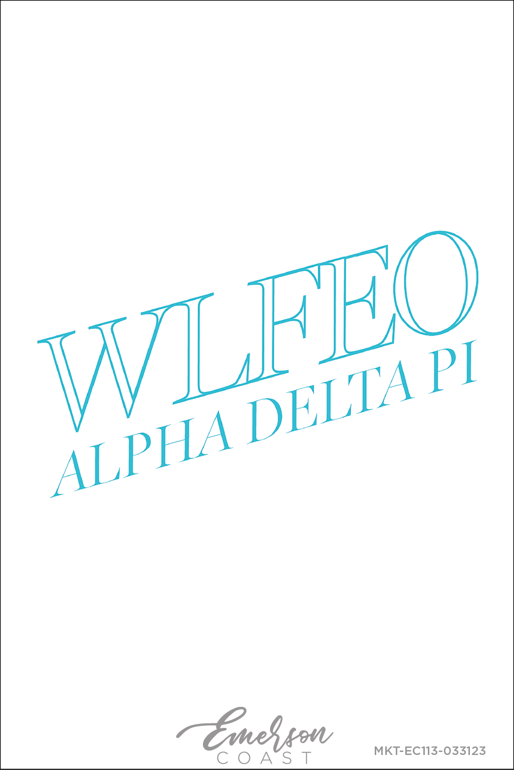 Alpha Delta Pi WLFEO Tee