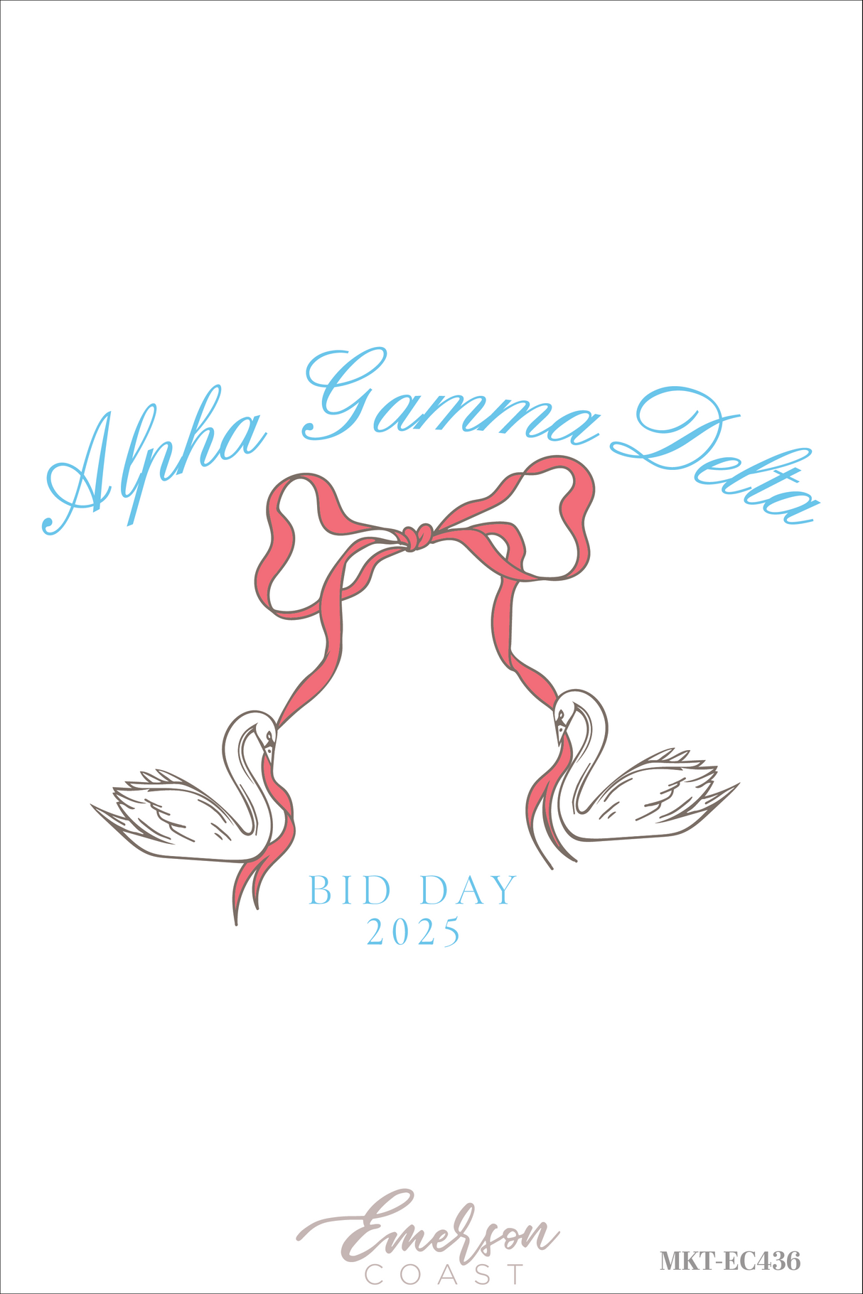 Alpha Gamma Delta Love Is In The Air Bid Day Tank