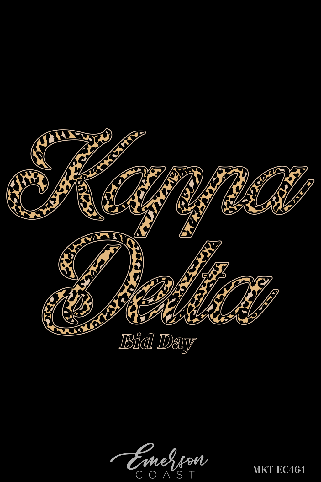 Kappa Delta Cheetah Bid Day Tee