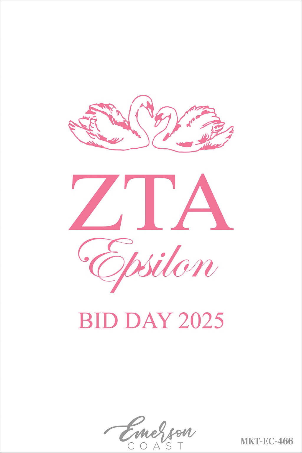 Zeta Tau Alpha Birds Of A Feather Bid Day Tank