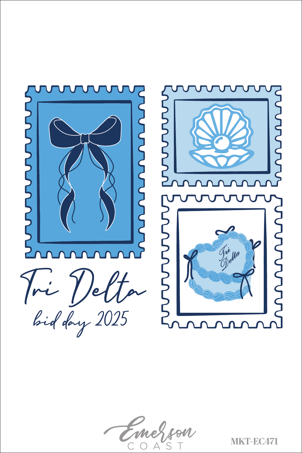 Delta Delta Delta Icing on The Cake Bid Day Tee