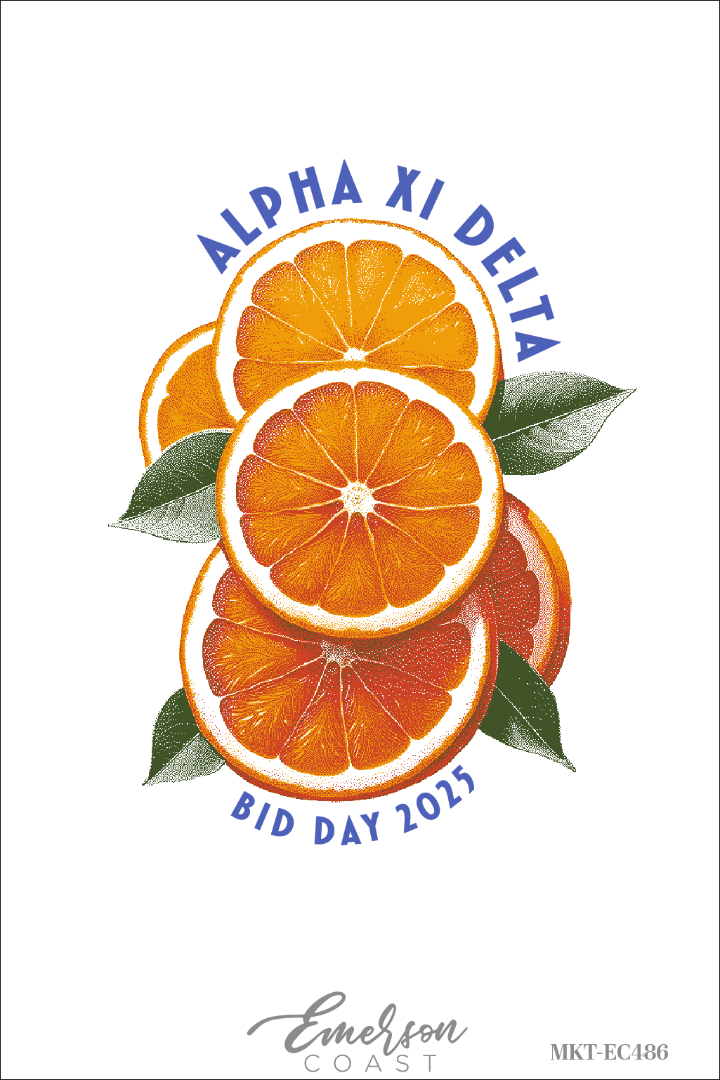 Alpha Xi Delta Freshly Squeezed Bid Day Tank